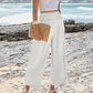 🌸Limited Sale 50% OFF🌸Women's Casual High-Waisted Straight-Leg Cropped Pants