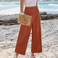 🌸Limited Sale 50% OFF🌸Women's Casual High-Waisted Straight-Leg Cropped Pants