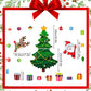 🎅Christmas Pre-Sale：Buy More Save More🎅Christmas Themed Magnetic Sticker🎄Fun, Festive & Family-Friendly!