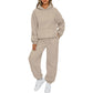 🍂Hot Sale 50% Off🍂Casual Hooded 2-Piece Set 👕👖 – Soft Fabric, Easy-Match for Daily/Home