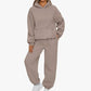 🍂Hot Sale 50% Off🍂Casual Hooded 2-Piece Set 👕👖 – Soft Fabric, Easy-Match for Daily/Home