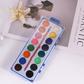 🎄Best Gift🎄Watercolor Workbook for Beginners with 16 Colors Paint