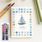 🎄Best Gift🎄Watercolor Workbook for Beginners with 16 Colors Paint