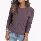 💖2025 New Arrival-50% Off🍃Women’s Casual Long Sleeve Loose Knit Top