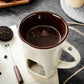 🎁Last Day 49% OFF🔥🍫 Handmade Chocolate Melting Mug – The Cozy Fondue Experience