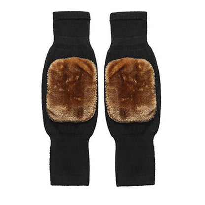 ❄️Winter Hot Sale 50% OFF❄️Universal Cold Protection Thickened Faux Furred Knee Pads