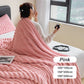 ⏰LAST DAY SPECIAL PRICE: ￡13.99!!🔥Super Soft Fur Ribbed Fleece Throw Blanket⛄