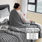 ⏰LAST DAY SPECIAL PRICE: ￡13.99!!🔥Super Soft Fur Ribbed Fleece Throw Blanket⛄