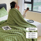⏰LAST DAY SPECIAL PRICE: ￡13.99!!🔥Super Soft Fur Ribbed Fleece Throw Blanket⛄