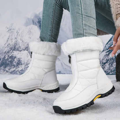 👢 48% OFF NOW! ✨ Women’s Non-Slip Warm Zipper Snow Boots - Thermal Insulated & Water-Resistant Winter Boots for Extreme Cold Weather 🌨️