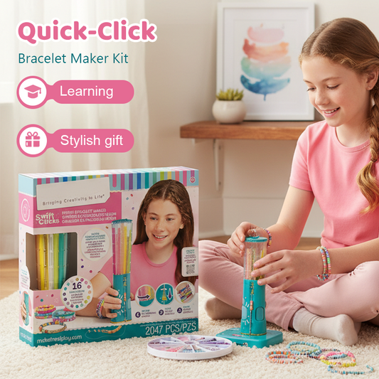 💕Christmas Sale 50% Off💕Quick-Click Bracelet Maker Kit