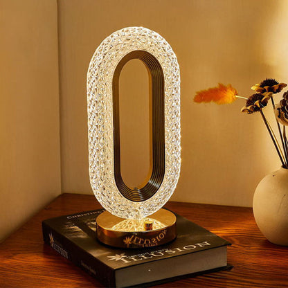 🎁Christmas Sale 50% OFF!!🎄50K+ SOLD! ✨Rechargeable Luxury Crystal LED Night Light Lamp