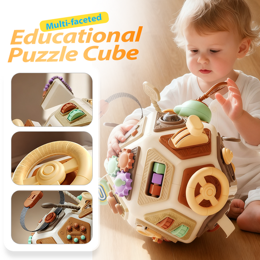 💥Limited Sale 50% OFF💥Multifunctional Educational Sensory Puzzle Cube👼