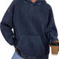 🔥LAST DAY SALE 60% OFF!!💥🎁Womens Acid Wash Hoodie Oversized Long Sleeve Fall Fashion Sweatshirts