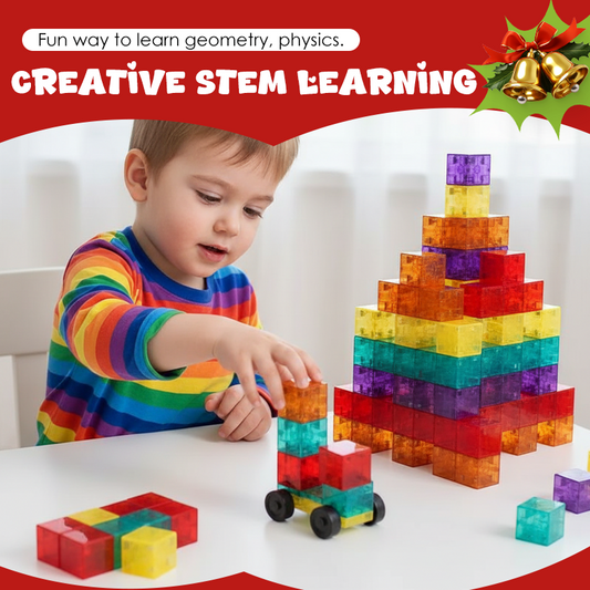 👶✨Gift Idea-50% OFF🏗️ Magnetic Building Block Set for Kids