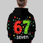 🎅🏼Christmas Sale 60% OFF🎄Kids' "67" Graphic Christmas Pullover Hoodies