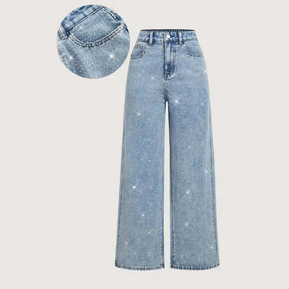 💗New Year Sale 50% OFF💗Women’s Stylish Rhinestone Embellished Jeans