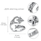 🔥Hot Sale 50% OFF🔥S925 Sterling Silver Celtic Knot Open Ring