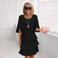 💕Summer Special Sale 50% OFF!!🎁Women's Elegant Layered Ruffle Sleeve Dress – Effortless Style for Every Occasion💃
