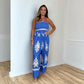 💥Summer Hot Sale 60% OFF💥Women's Sleeveless Halter Wide-leg Jumpsuit