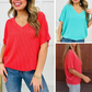 💥LAST DAY SALE 50% OFF!!🎁Women's V-Neck Summer T-Shirt 🌟