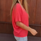 💥LAST DAY SALE 50% OFF!!🎁Women's V-Neck Summer T-Shirt 🌟