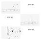 ✨3‑in‑1 Eyeliner & Lower Lash Stamp Kit – Stamp perfect wings & lashes in seconds
