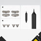 ✨3‑in‑1 Eyeliner & Lower Lash Stamp Kit – Stamp perfect wings & lashes in seconds