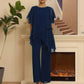 🔥2026 HOT SALE 50% OFF🔥Charming Irregular Top & Wide Leg Pants Set