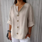 🌸Summer Hot Sale 60% OFF🌸Women's Loose Fashion Button Top