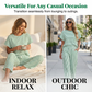 💕New Arrival 70% OFF🎀Striped Loungewear 2-Piece✨Women's Relaxed Lounge Set