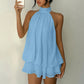 🔥LAST DAY SALE 70% OFF🔥 Women’s Halter Neck Mini Dress – Slim-Fit, Sleeveless & Tie-Back ✨ | Elegant Summer Dress
