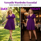 🌊SUMMER HOT SALE 70% OFF!✨Twisted V-Neck Midi Dress – Effortlessly Elegant with Functional Pockets 🌸