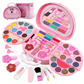 👧Gift Idea-50% OFF💄💕Kids Washable Makeup Toy Set with Portable Pink Handbag