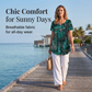 🌞Summer Sale-50% OFF💖Women's Casual V-Neck Top