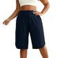 👗Hot Promotion 49% OFF💥👖Women's Casual Wide-Leg Knee-Length Shorts