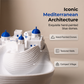 🌊Blue and White Ocean Theme Key Holder Tray Ceramic Home Decor