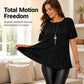 📢Hot Sale 50% OFF 🔥Plus Size Flattering Pleated Top
