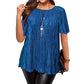 📢Hot Sale 50% OFF 🔥Plus Size Flattering Pleated Top