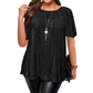 📢Hot Sale 50% OFF 🔥Plus Size Flattering Pleated Top
