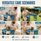 🐕🛏️2-in-1 Foldable Pet Grooming Bed💫Grooming Table + Cosy Bed in One – Portable, Easy to Clean & Perfect for Home & Travel