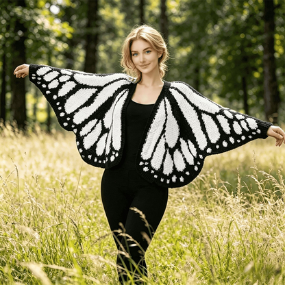 Women's Butterfly Wing Knit Cardigan