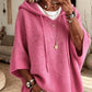 2026 NEW🔥49% OFF👚 Oversized Knit Hoodie with Drawstring