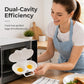 🔥70% OFF🥗Microwave Egg Poacher – Dual‑cavity, non‑stick & easy clean. Healthier than frying – stock up & save! 🏠✅