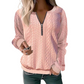 ⏳Limited Time 50% Off!🎉Women’s Half-Zip Cable Knit Sweatshirt