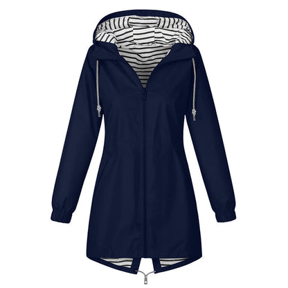 ⏳LAST DAY SALE £19.99!!💥Women's Outdoor Waterproof Hooded Jacket🌧🧥