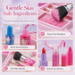 🎅Gift Idea-50% OFF!💄Washable Kids Princess Makeup Toy Set – Safe Non-Irritating Formula, Expandable Revolving Trays & Portable Shoulder Handbag Case🎀