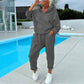 2026 NEW🔥50% OFF🥰Women's Hooded Sweatshirt & Lounge Pants Set