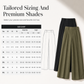 ⏳LAST DAY SALE ONLY ￡16.99!!👖 Women's Casual High Waisted Wide Leg Tailored Pants with Flowy Drape