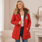 Women's Warm-Lined Hooded Parka Jacket